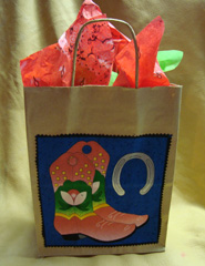 Gift bag for Boot Hill Bag purse